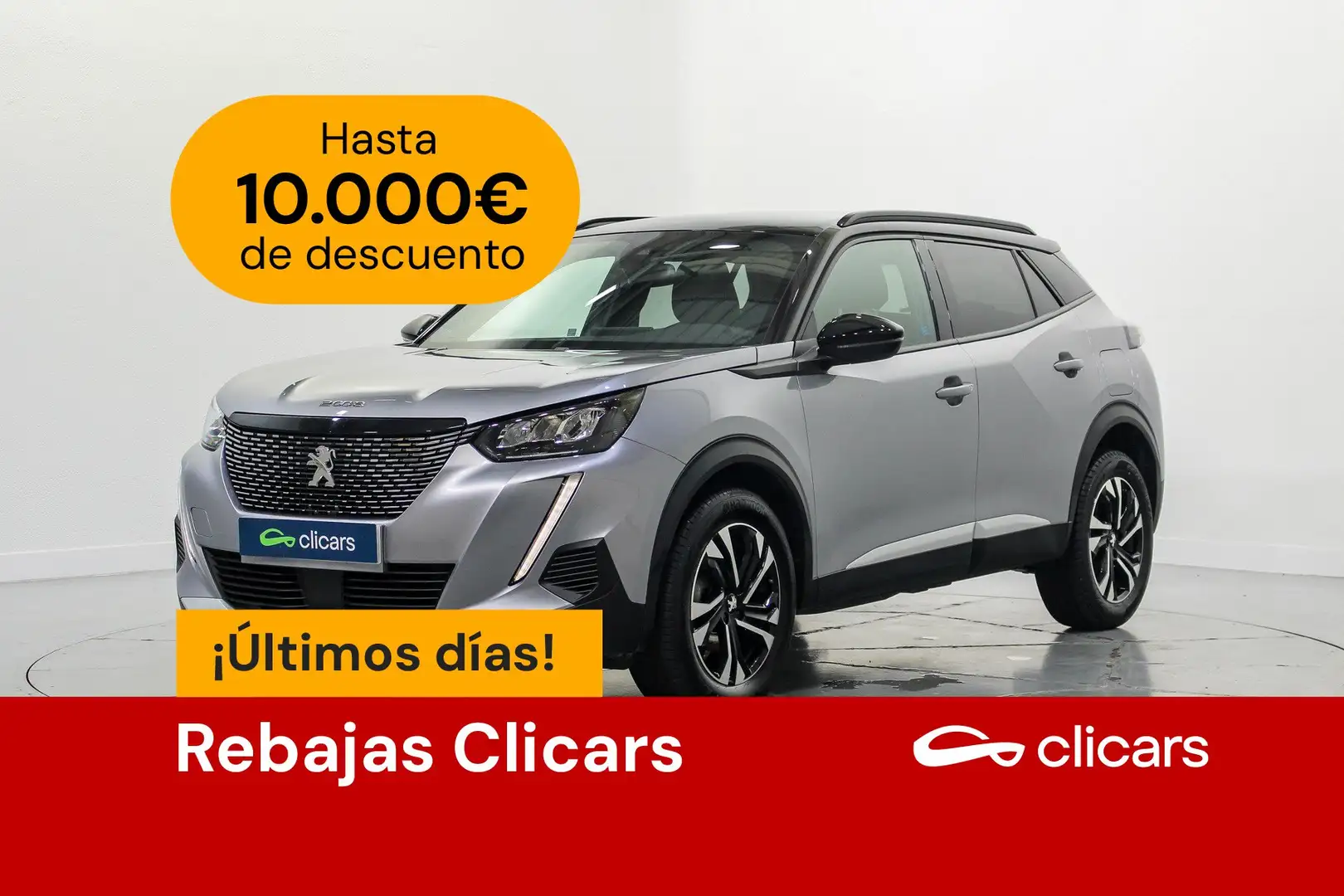 Peugeot 2008 1.2 PureTech S&S Allure EAT8 130 Gris - 1