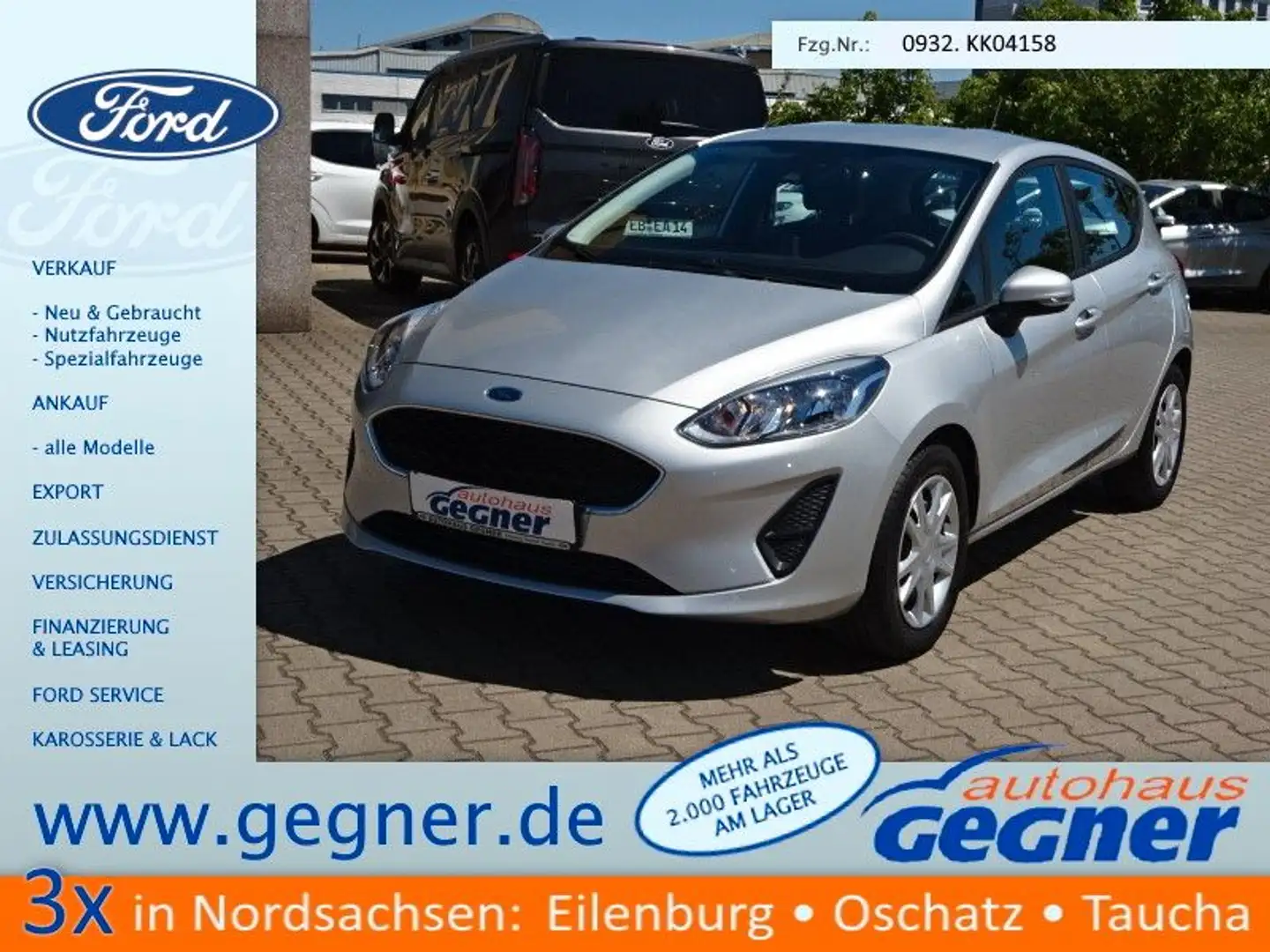 Ford Fiesta 72PS Trend Cool&Sound Klima Bluetooth Silber - 1
