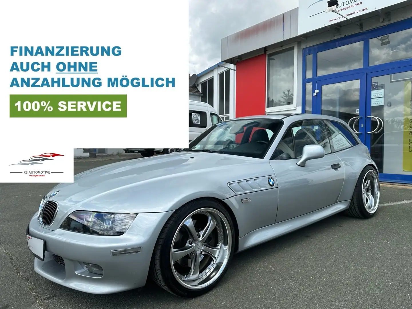BMW Z3 Coupé 3.0i M-Paket*2.Hd*Klima*Leder*Work VS* Plateado - 1
