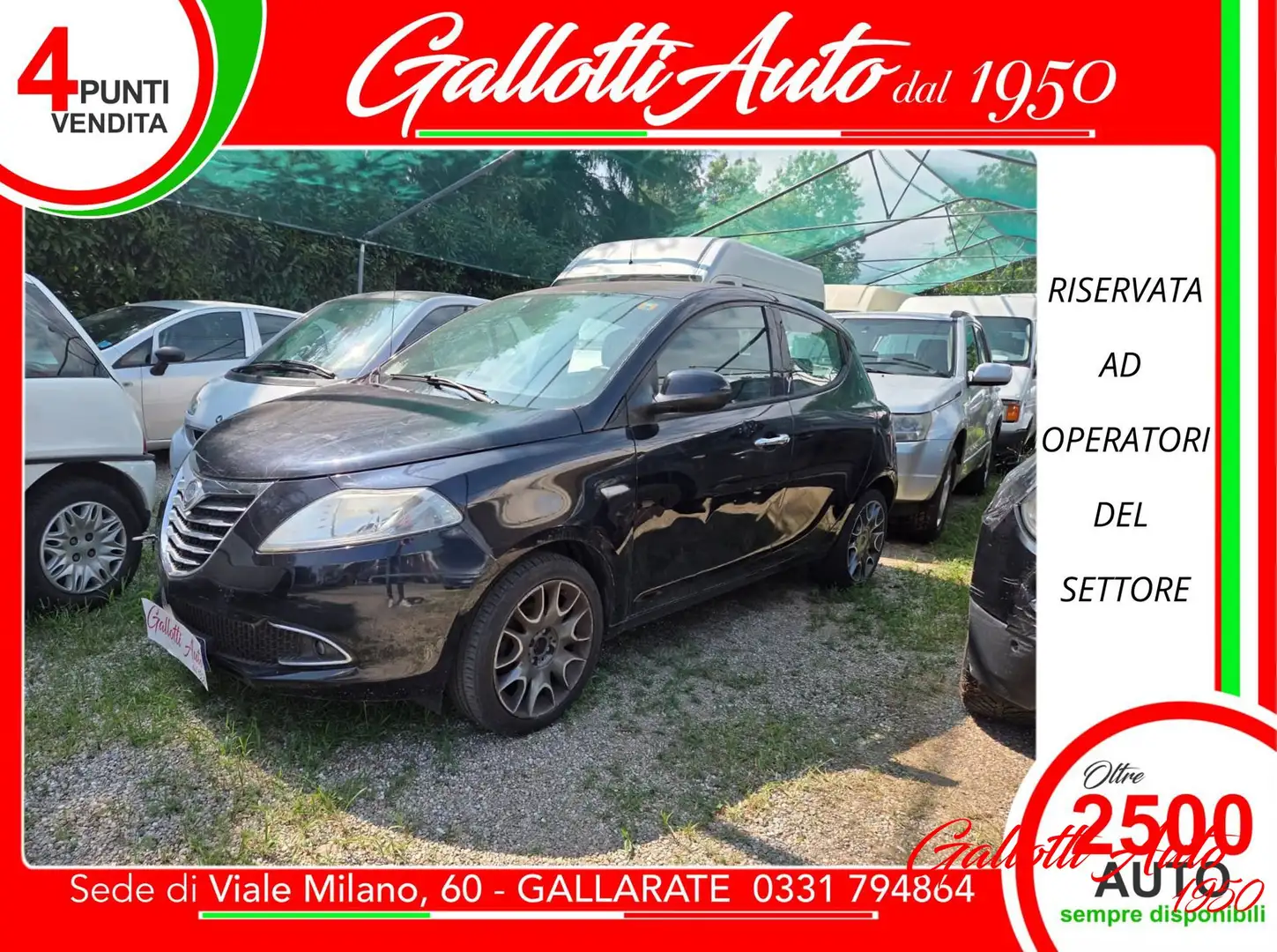 Lancia Ypsilon 0.9 TwinAir 85 CV 5 porte S&S DFN Noir - 1