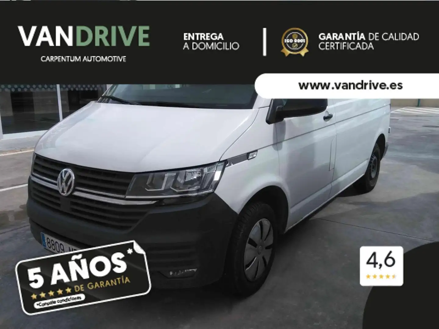 Volkswagen Transporter CORTO TN 2.0 TDI 81KW (110CV) Weiß - 2