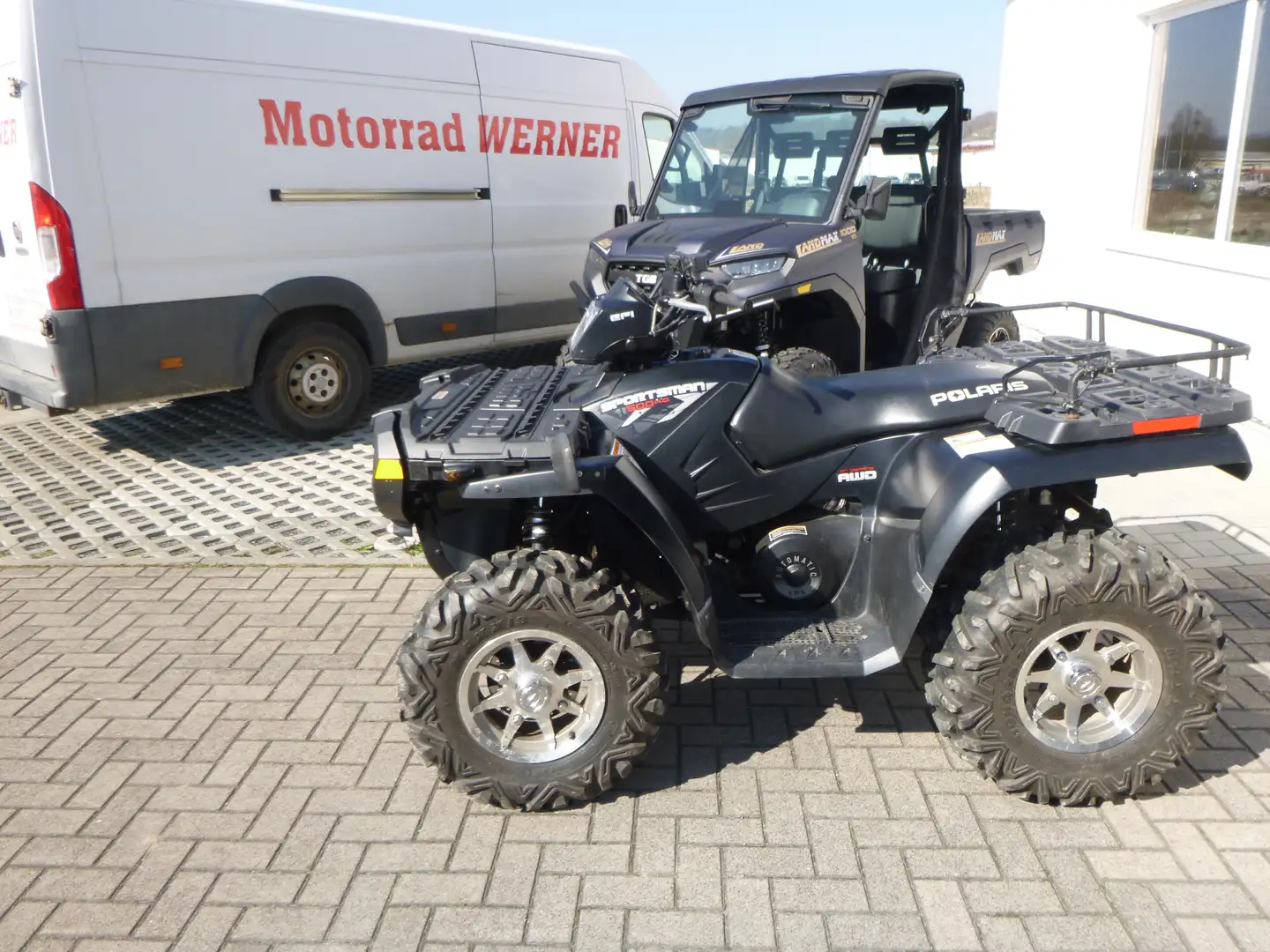 Polaris Sportsman 500 Sportsman 500 HO EFI Fekete - 1