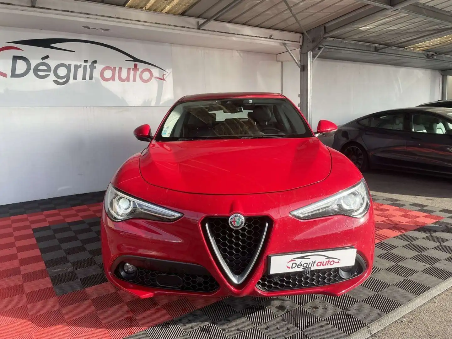 Alfa Romeo Stelvio 2.2 180 ch Q4 AT8 Business Rouge - 2