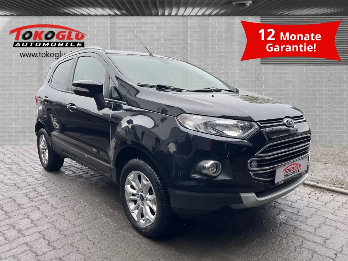 Ford EcoSport Titanium 1.5 TDCi Klimaautom Keyless Entry Keyless Schwarz - 2
