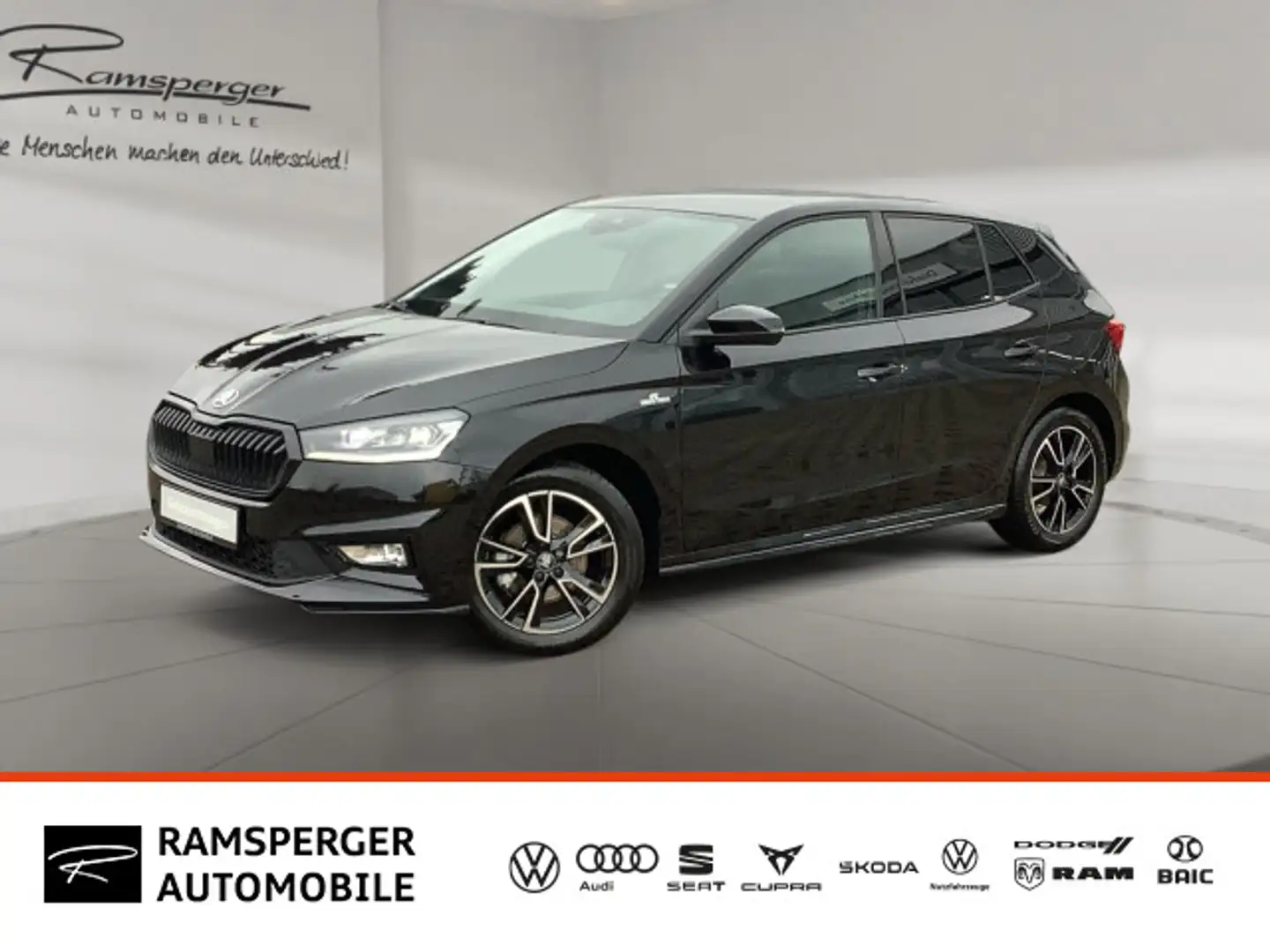 Skoda Fabia 1.0 TSI DSG Monte Carlo GRA LED APP Kamera Schwarz - 1