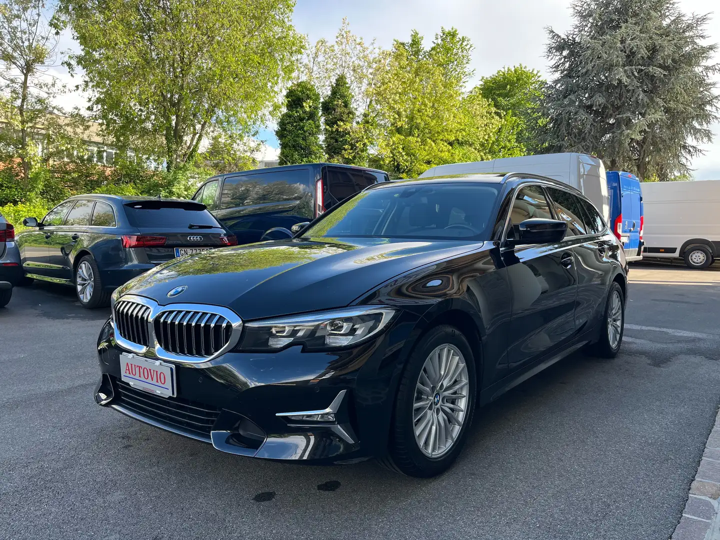 BMW 330 330d Touring xdrive Sport auto Nero - 1