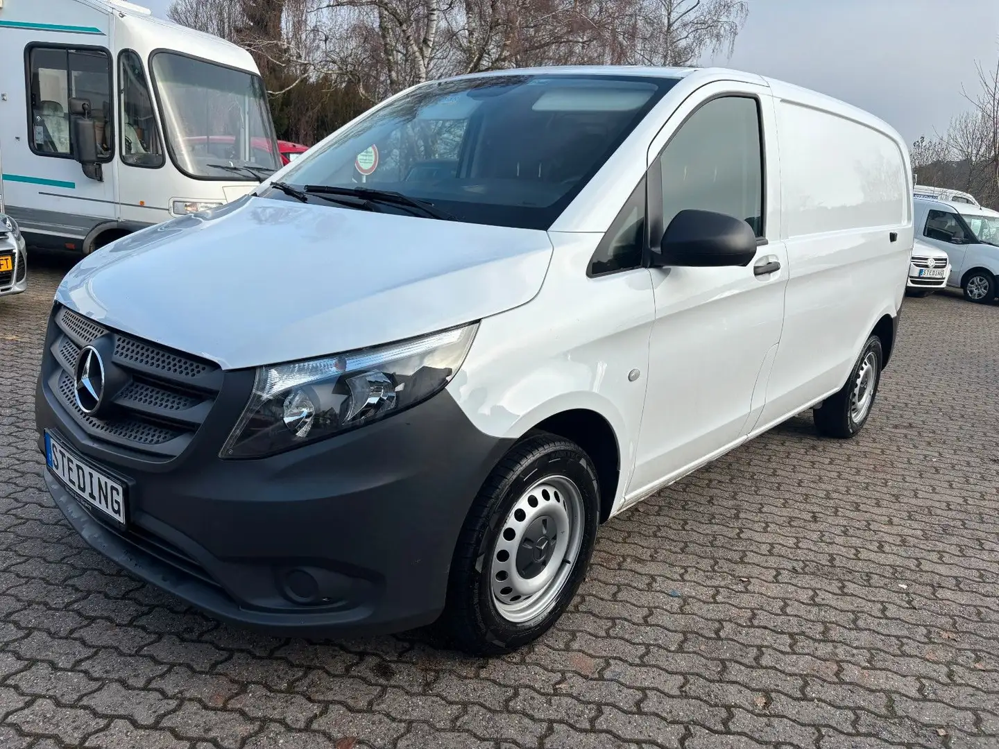 Mercedes-Benz Vito Kasten 21.500€ Net. Klima Navi Kamera Bluet Weiß - 1