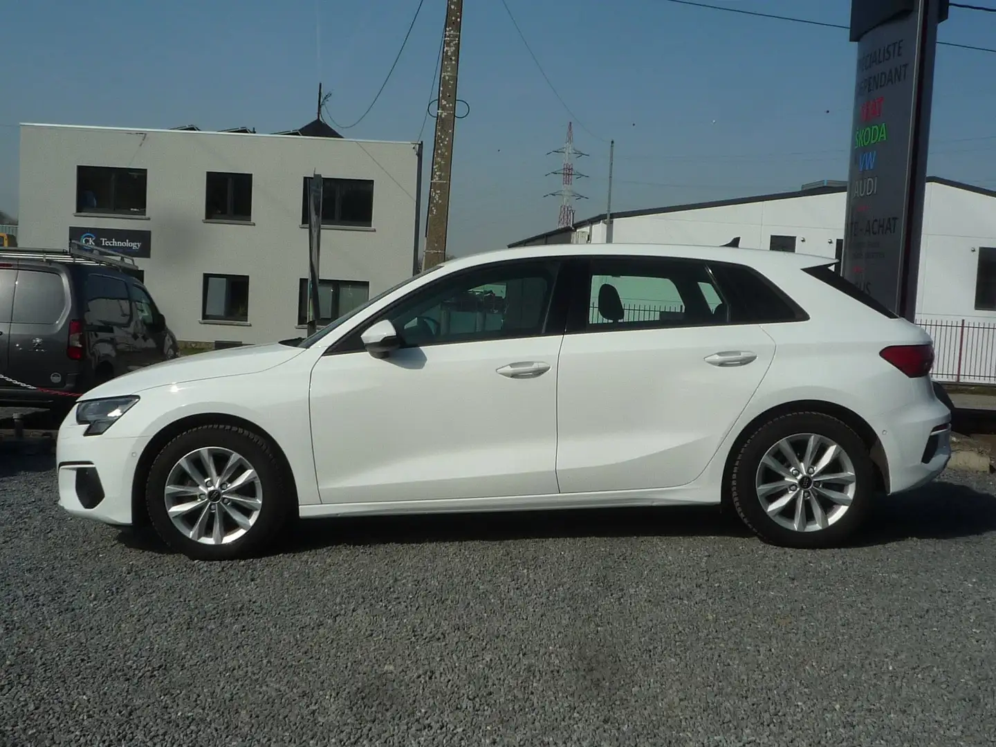 Audi A3 Sportback 30TFSI Stronic*APPLE CARPLAY*GARANTIE1AN Blanc - 2