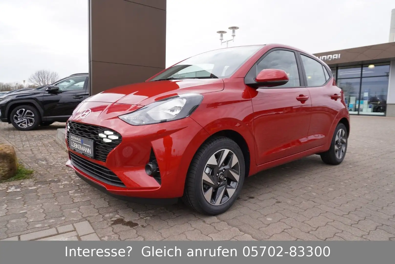 Hyundai i10 1.2 16V Trend MJ25 *KOMFORT-PAKET/NAVI/RFK* Rot - 1