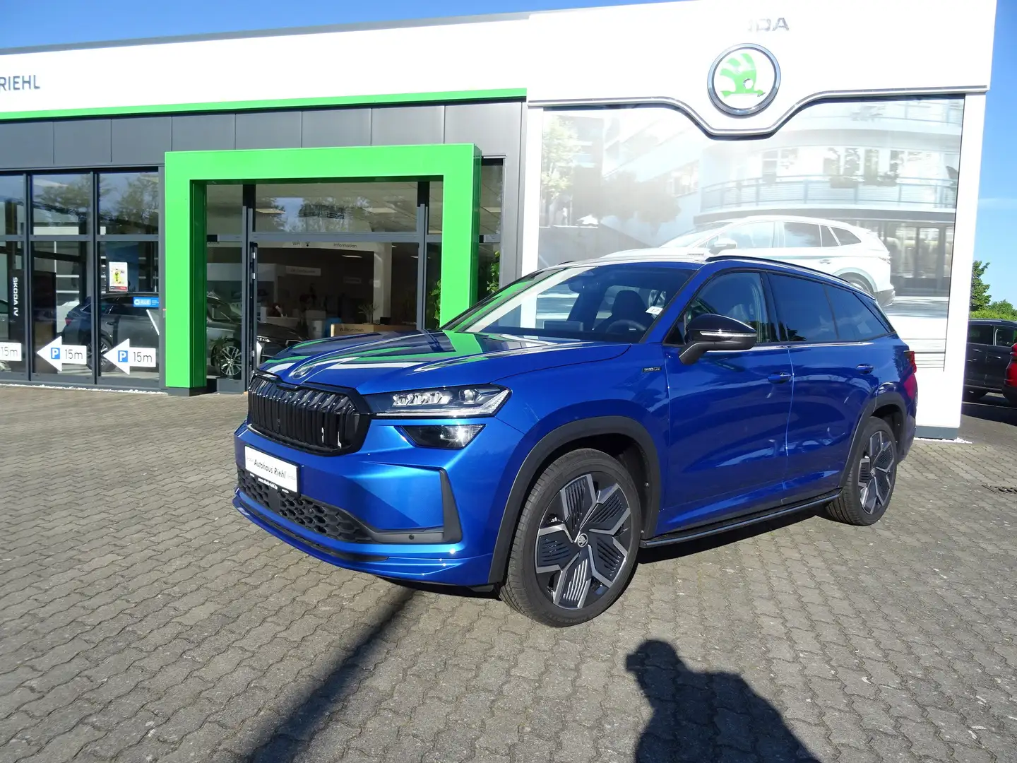 Skoda Kodiaq 1.5 TSI 110kW !! 12.400,--€ Nachlass auf UPE !! Blau - 2