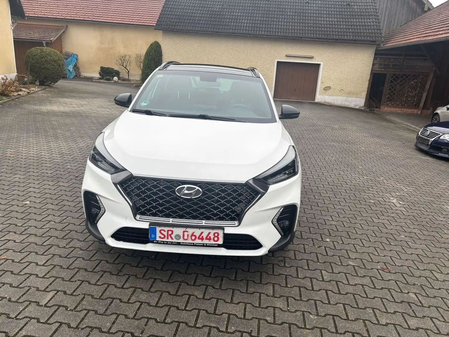 Hyundai TUCSON N-Line++TOP++73000 Km++ Weiß - 2