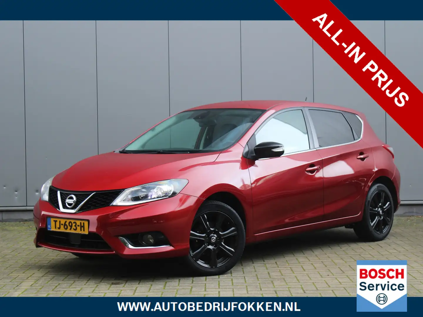 Nissan Pulsar 1.2 DIG-T 116pk Black Edition | Achteruitrijcamera Rouge - 1