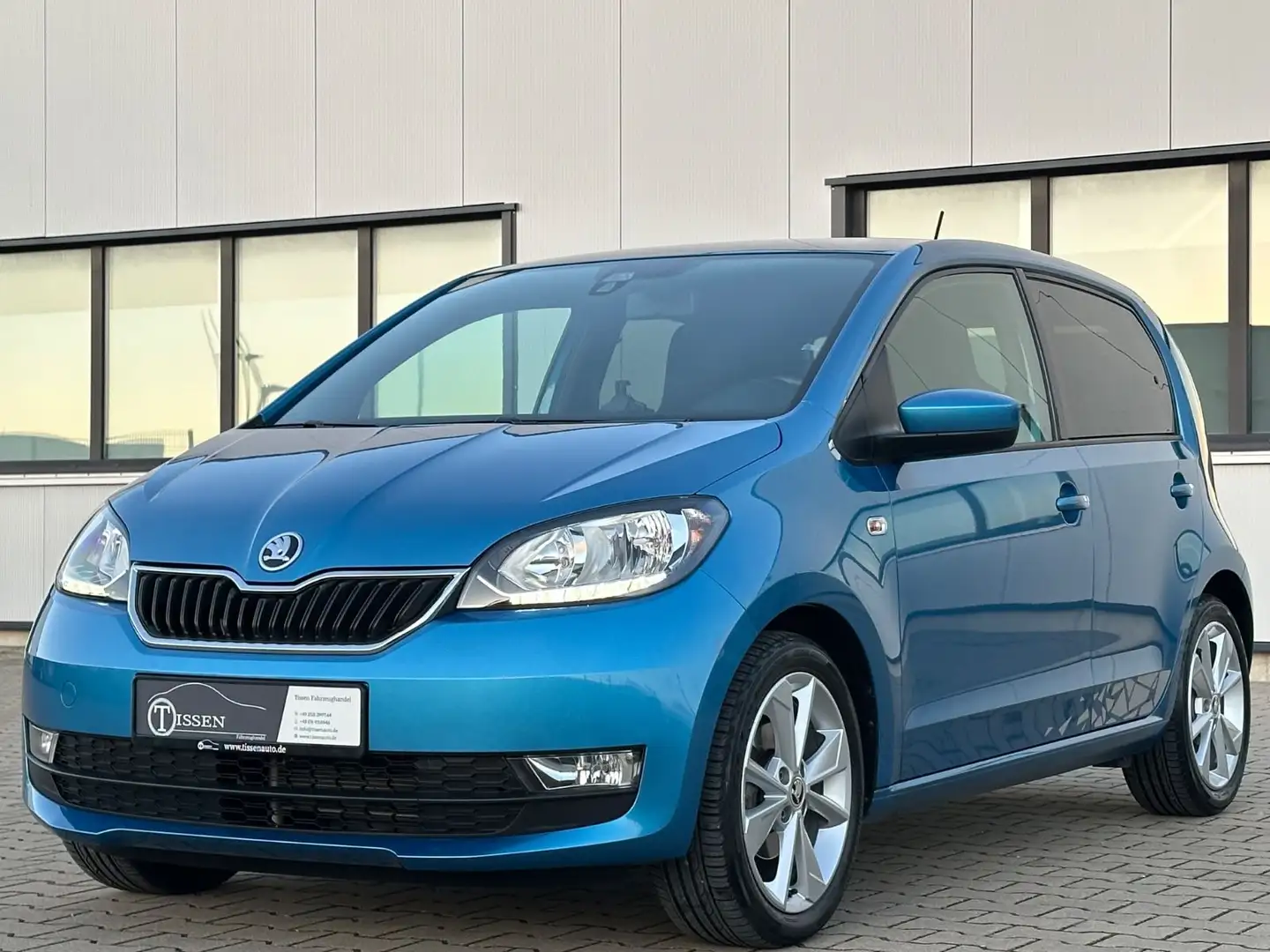 Skoda Citigo Fun Automatik SHZ PDC BT Alu Blu/Azzurro - 1