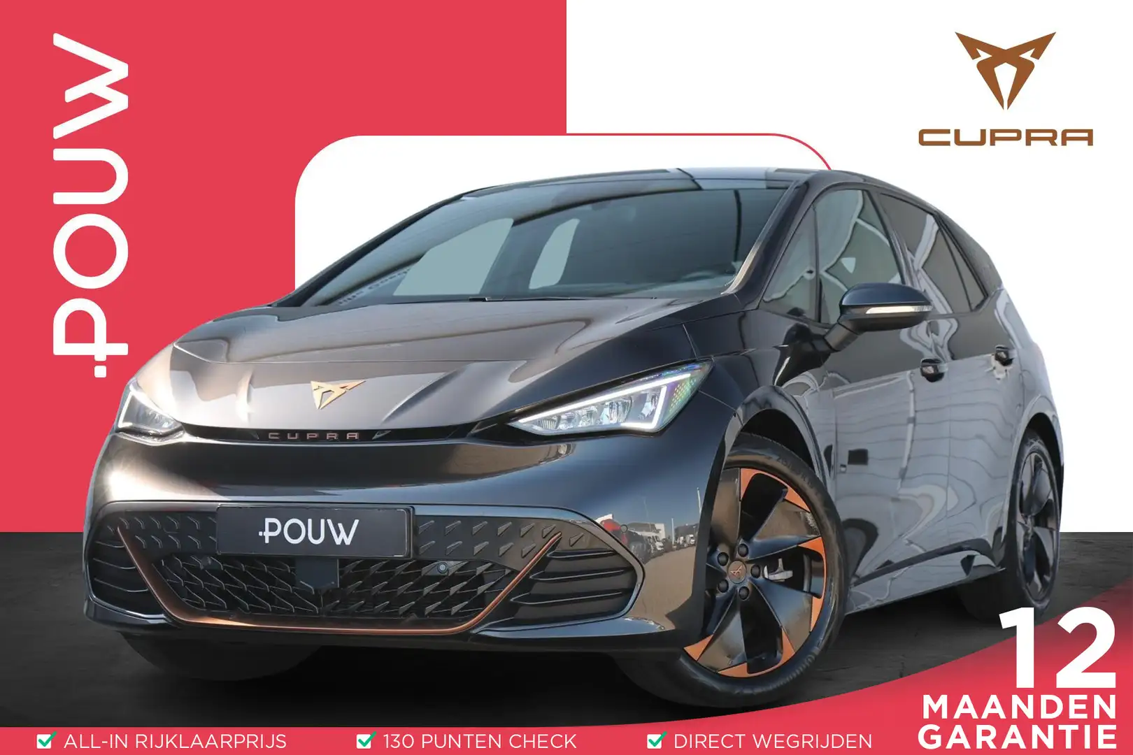 CUPRA Born 204pk Adrenaline One 62 kWh | Navigatie | Achterui Grijs - 1
