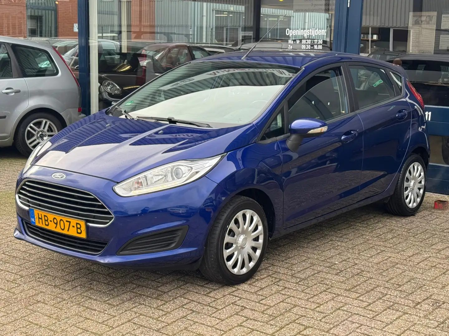 Ford Fiesta 1.0 Style 5 deurs! NL AUTO NAP 1 eigenaar! Navi l Blauw - 2