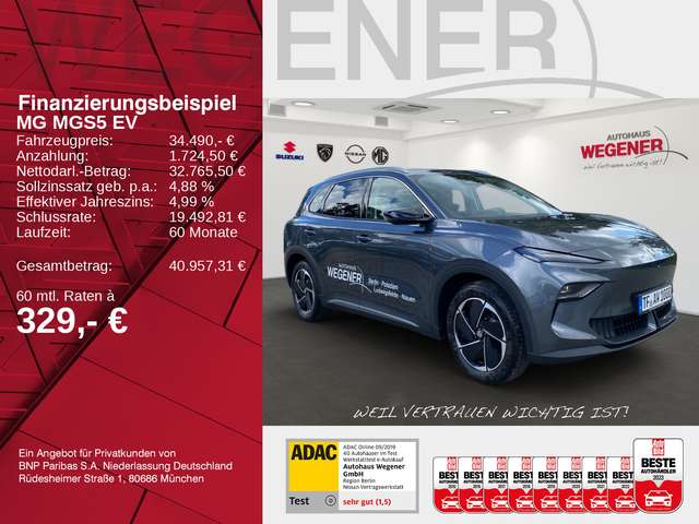 MG MGS5 EV Luxury Long Range/ WÄPU/  SHZ/ LHZ/ LED