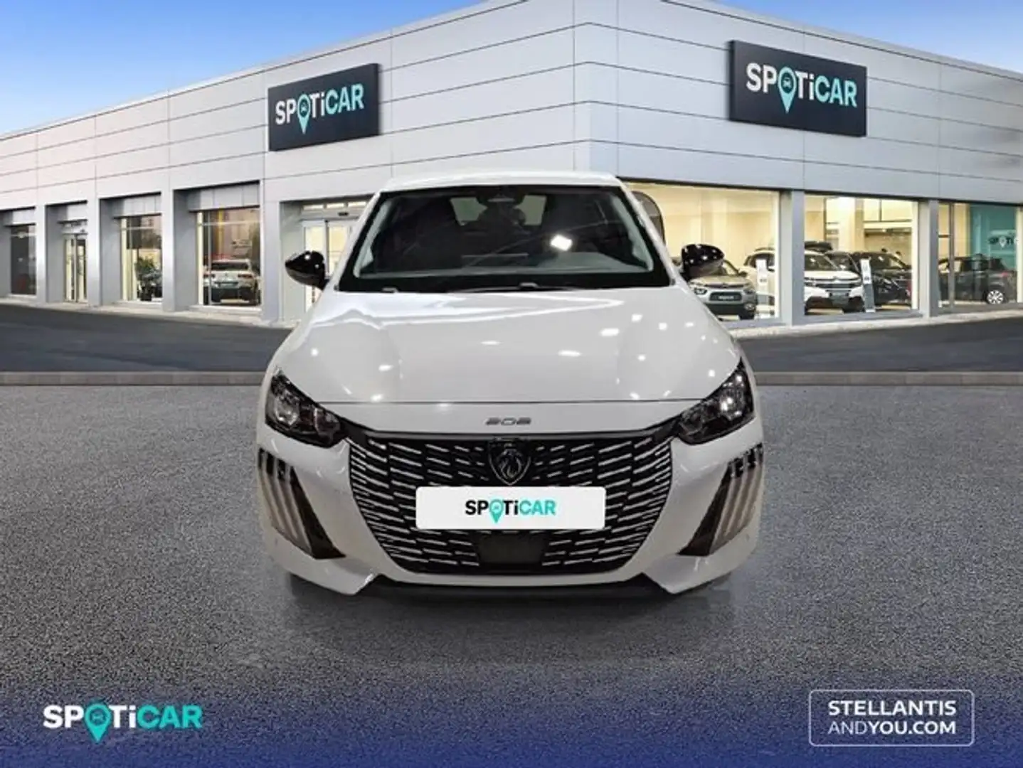 Peugeot 208 Turbo 100 S&S 6 Vel. MAN Allure Blanco - 2