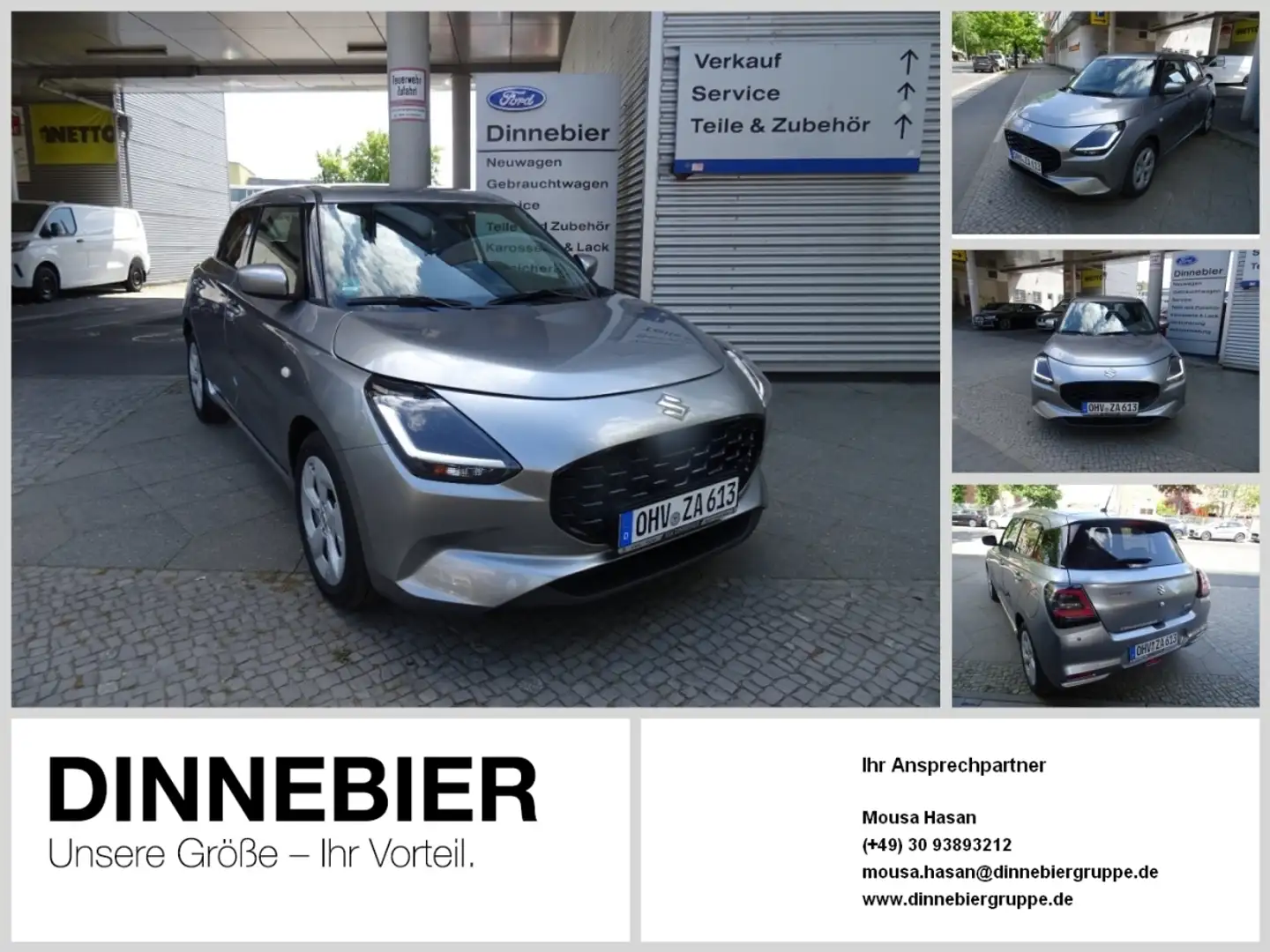 Suzuki Swift Comfort (CVT) *6 Jahre Garantie* Silber - 1