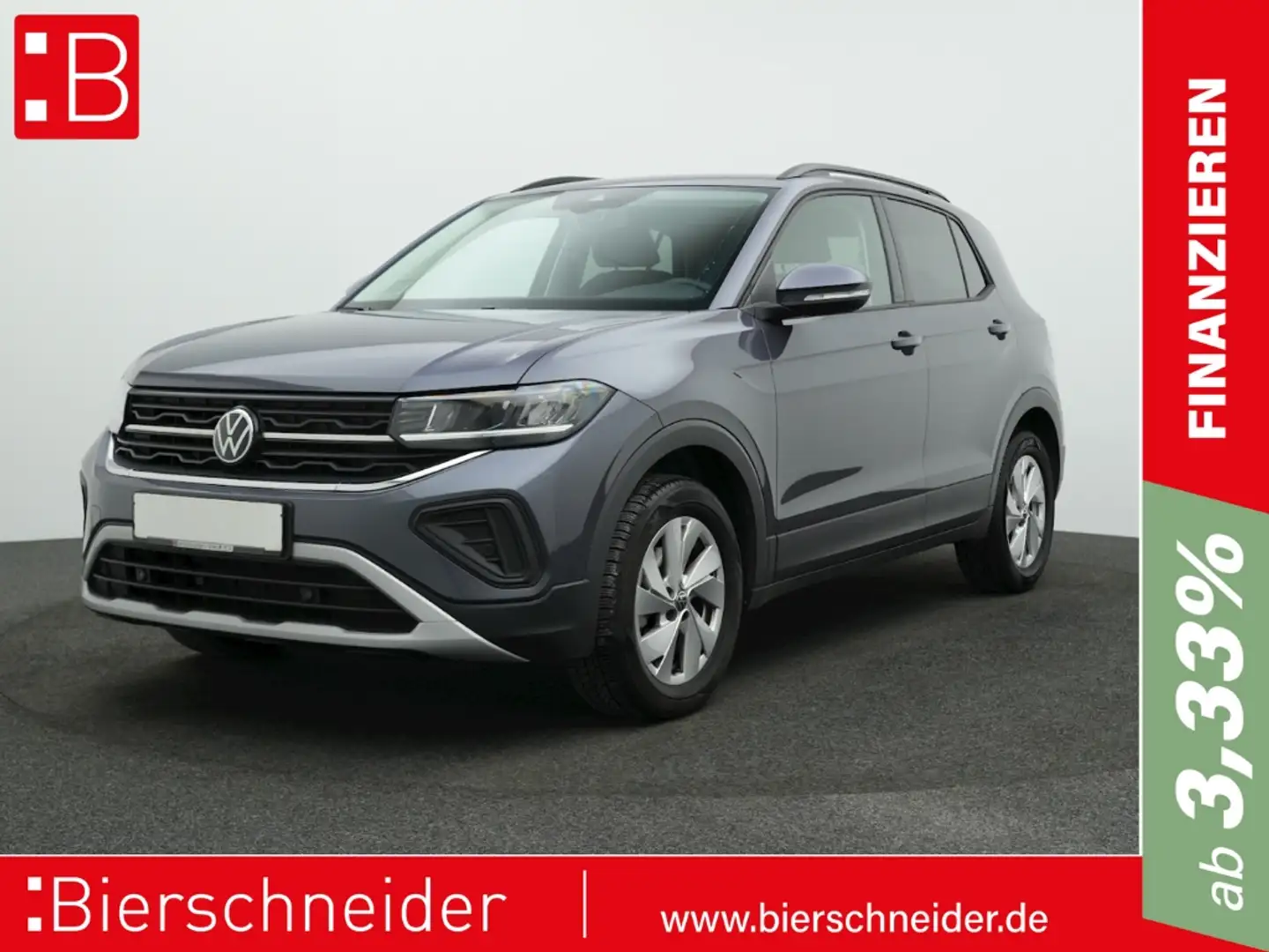 Volkswagen T-Cross 1.0 TSI Life LED 16 APP KAMERA ACC PDC DIG.COCKPIT Grijs - 1