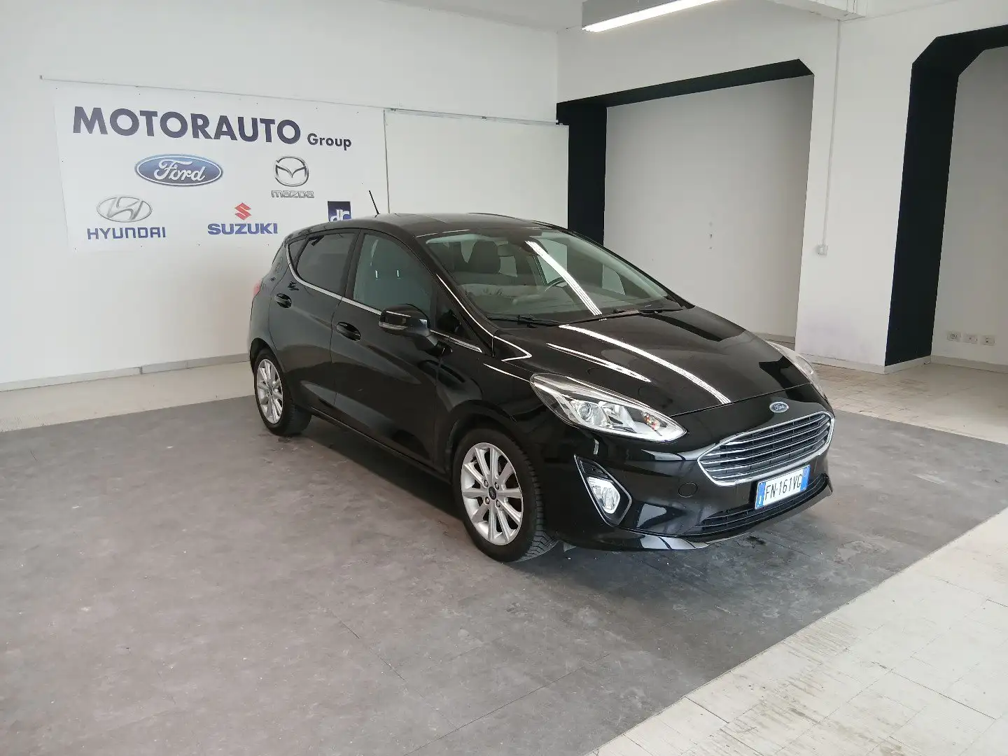 Ford Fiesta 1.5 TDCi 5 porte Titanium Zwart - 1