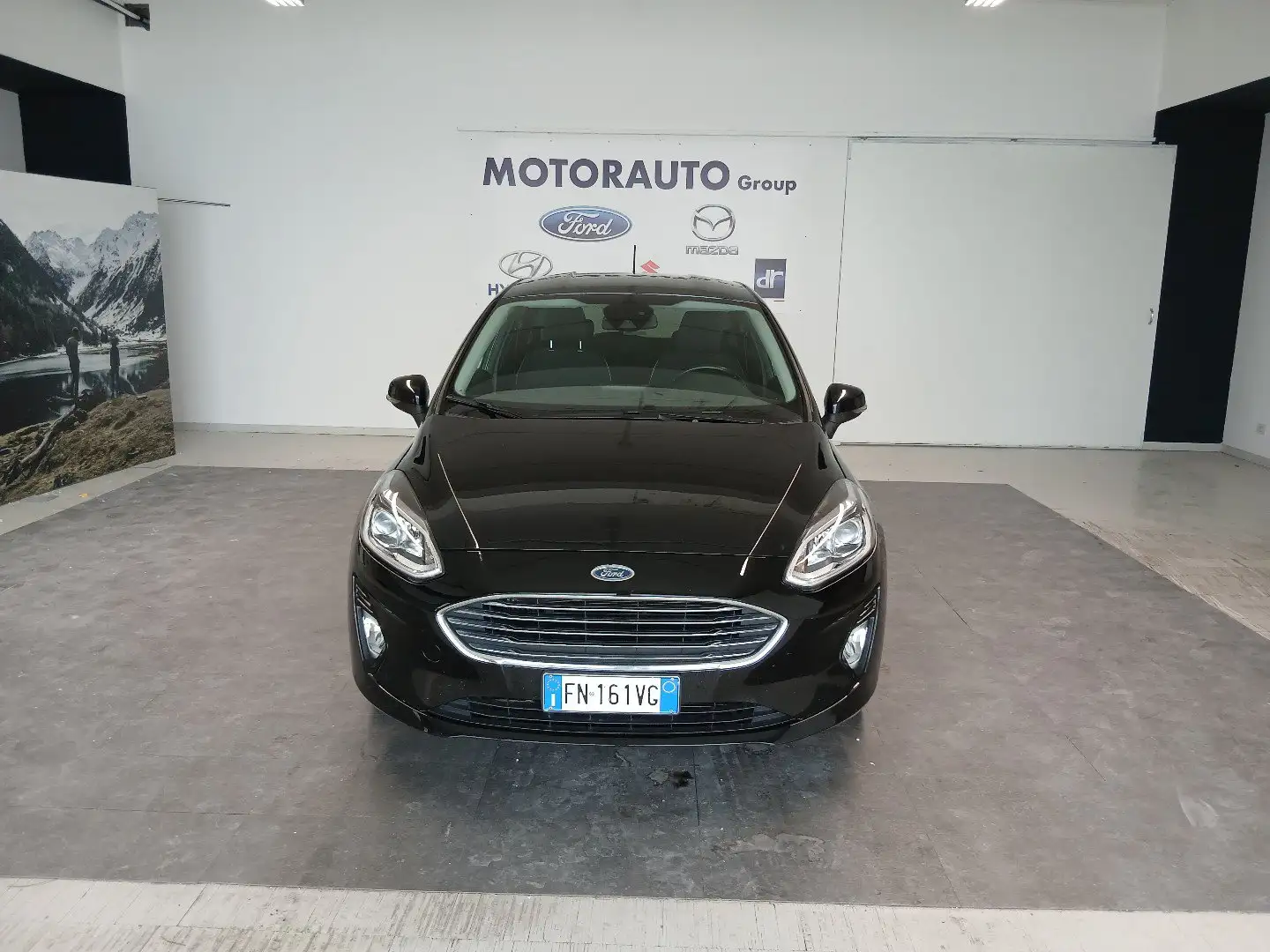 Ford Fiesta 1.5 TDCi 5 porte Titanium Zwart - 2