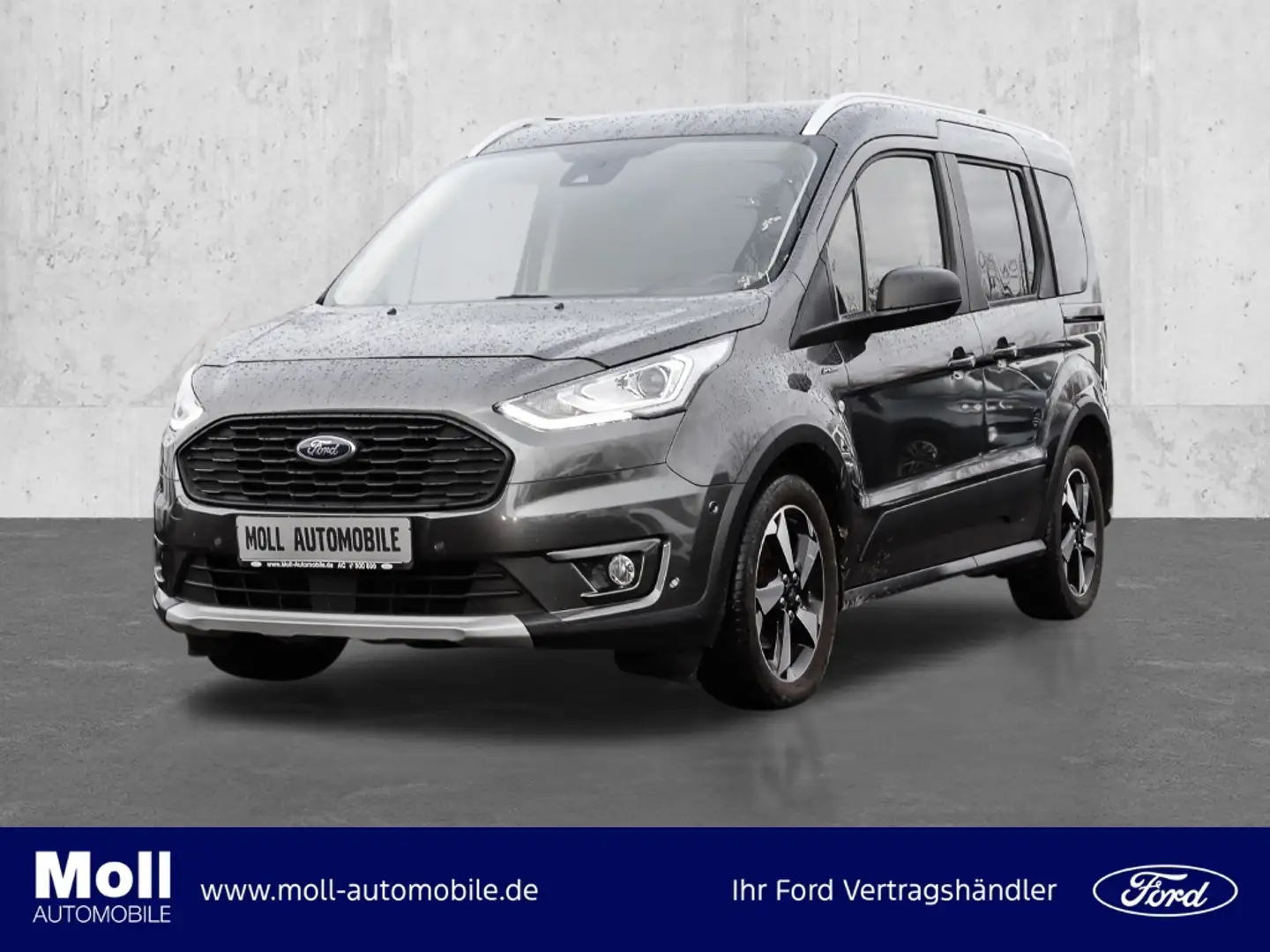 Ford Tourneo Connect Active 100PS Navi Xenon Toter Winkel Assistent Gan Grau - 1
