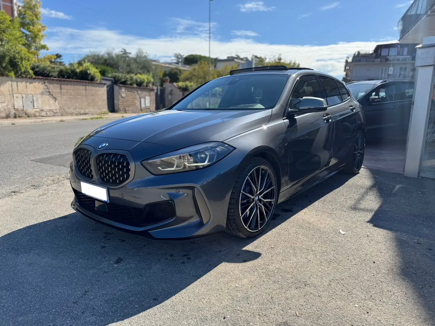 BMW 135 Serie 1 F40 M 135i xdrive auto Grau - 1