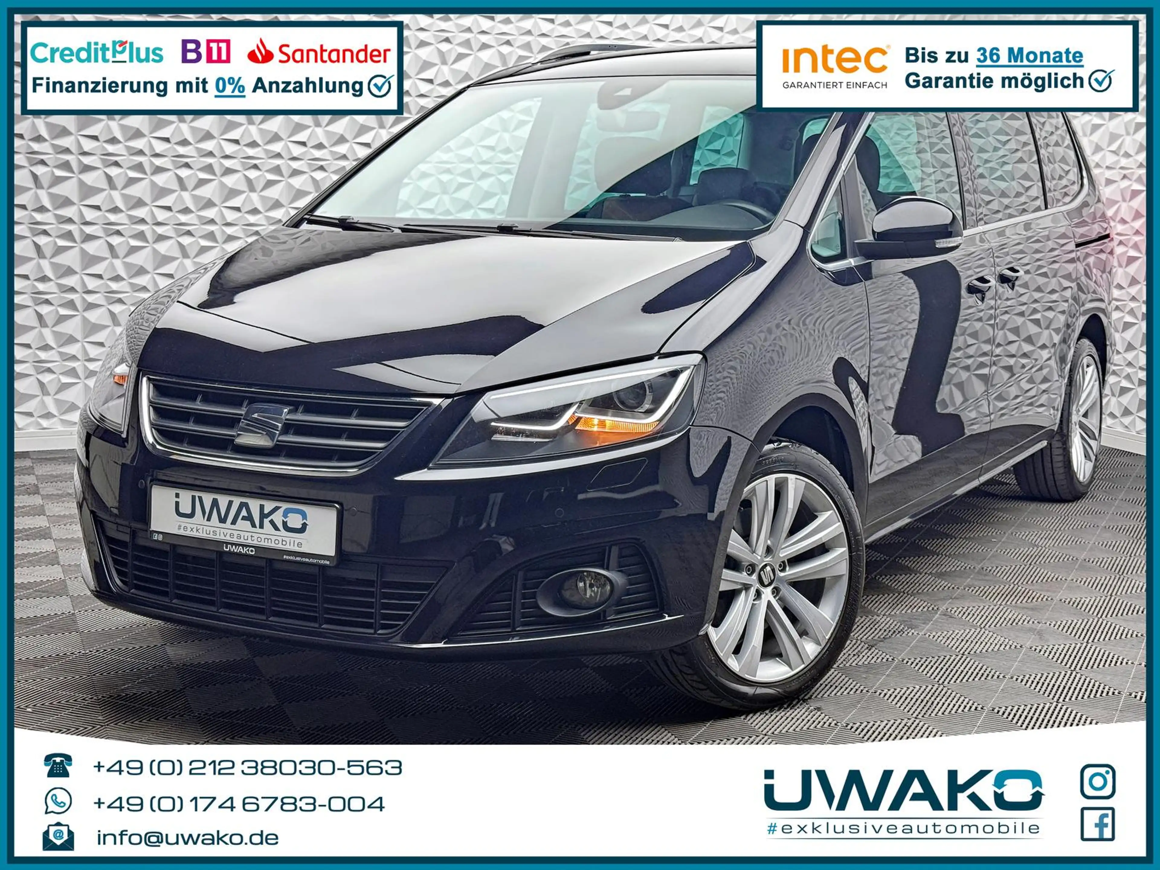 SEAT Alhambra 2.0 TDI*4DRIVE*7-SITZ*DCC*E-ST*STHZG*MASSAGE*AHK