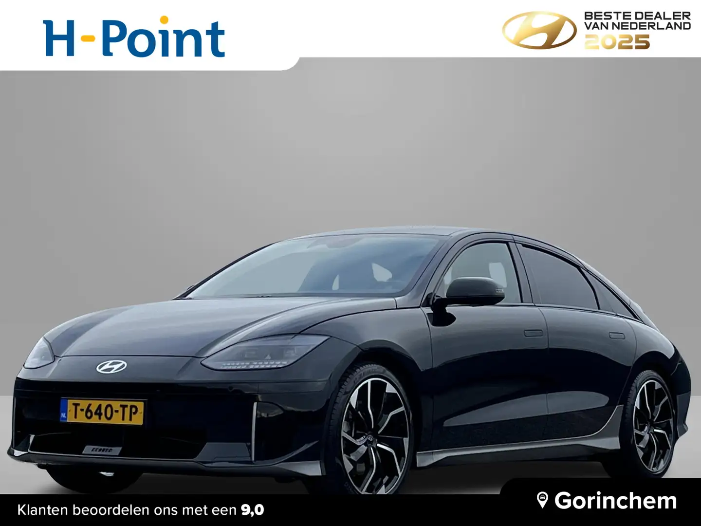 Hyundai IONIQ 6 Connect 77.4 kWh | Ultrasnel - snellaadtechnologie Zwart - 1