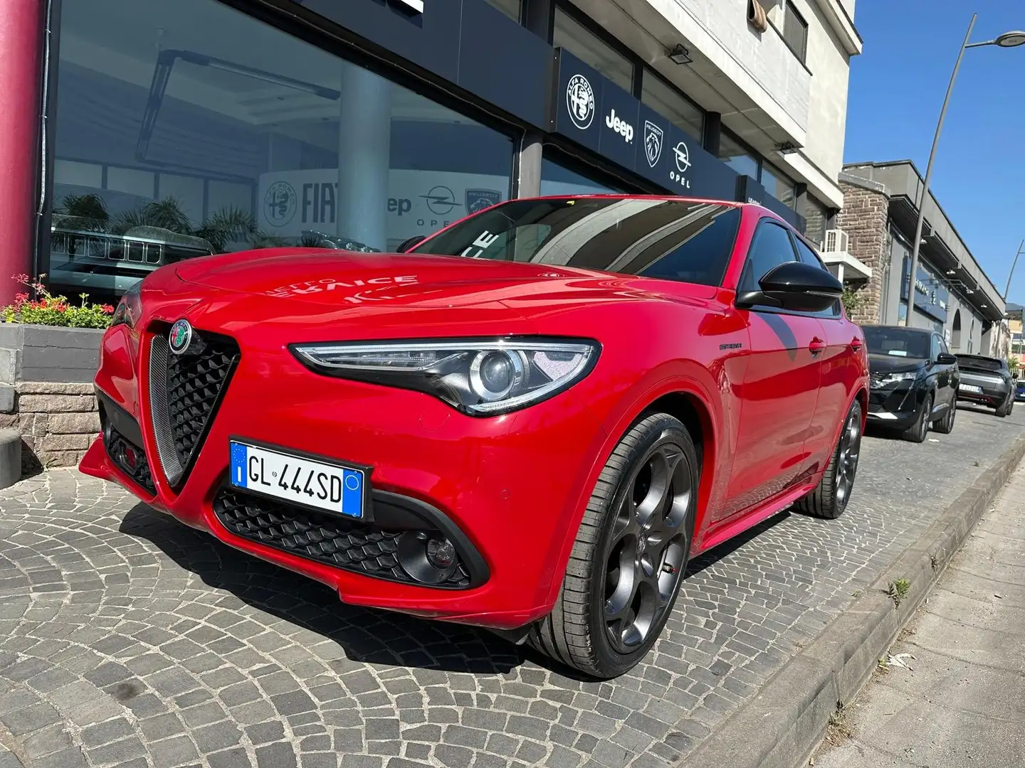Alfa Romeo Stelvio Stelvio 2.2 ESTREMA Q4 210cv auto Rouge - 1
