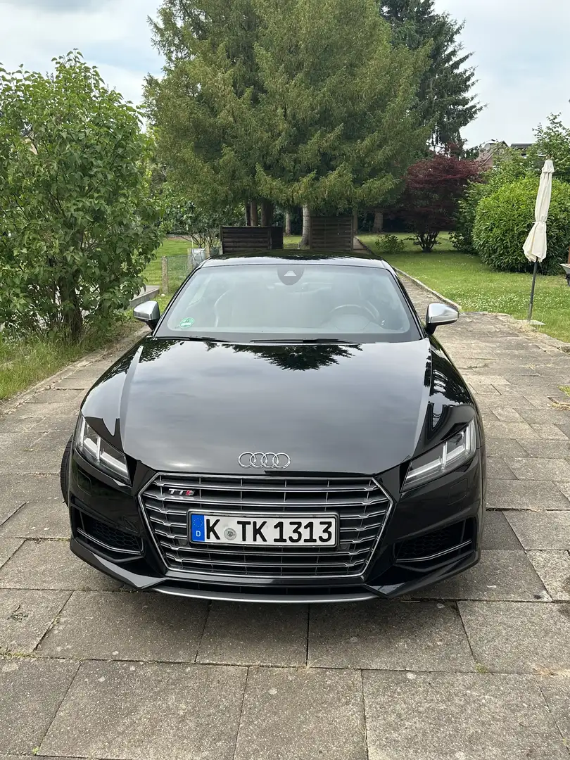 Audi TTS Coupe 2.0 TFSI quattro /Unfallfrei /Scheckheft Schwarz - 2