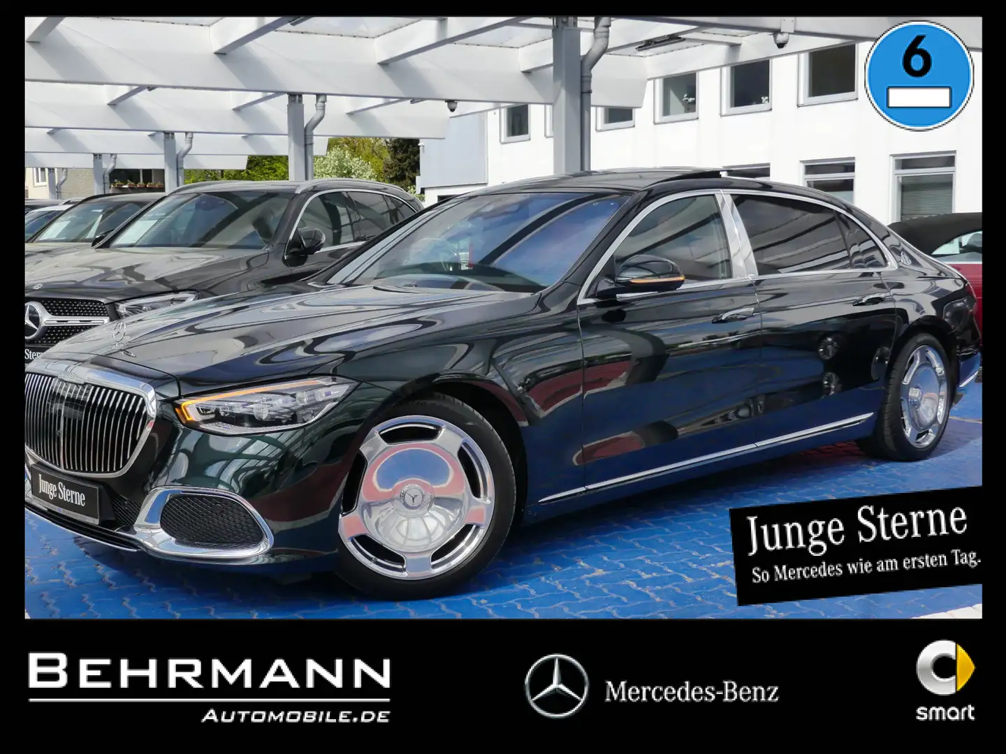 Mercedes-Benz S 580 Mercedes-Maybach S 580 4MATIC +Chauffeur-Paket++ Zielony - 1