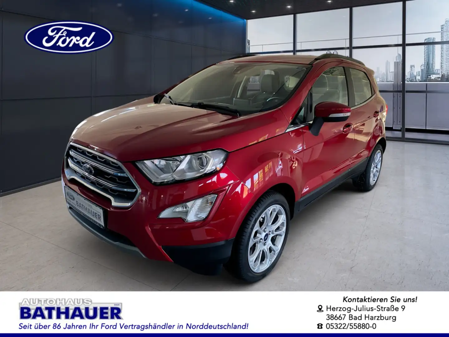 Ford EcoSport 1.0 EcoBoost Titanium Rot - 1