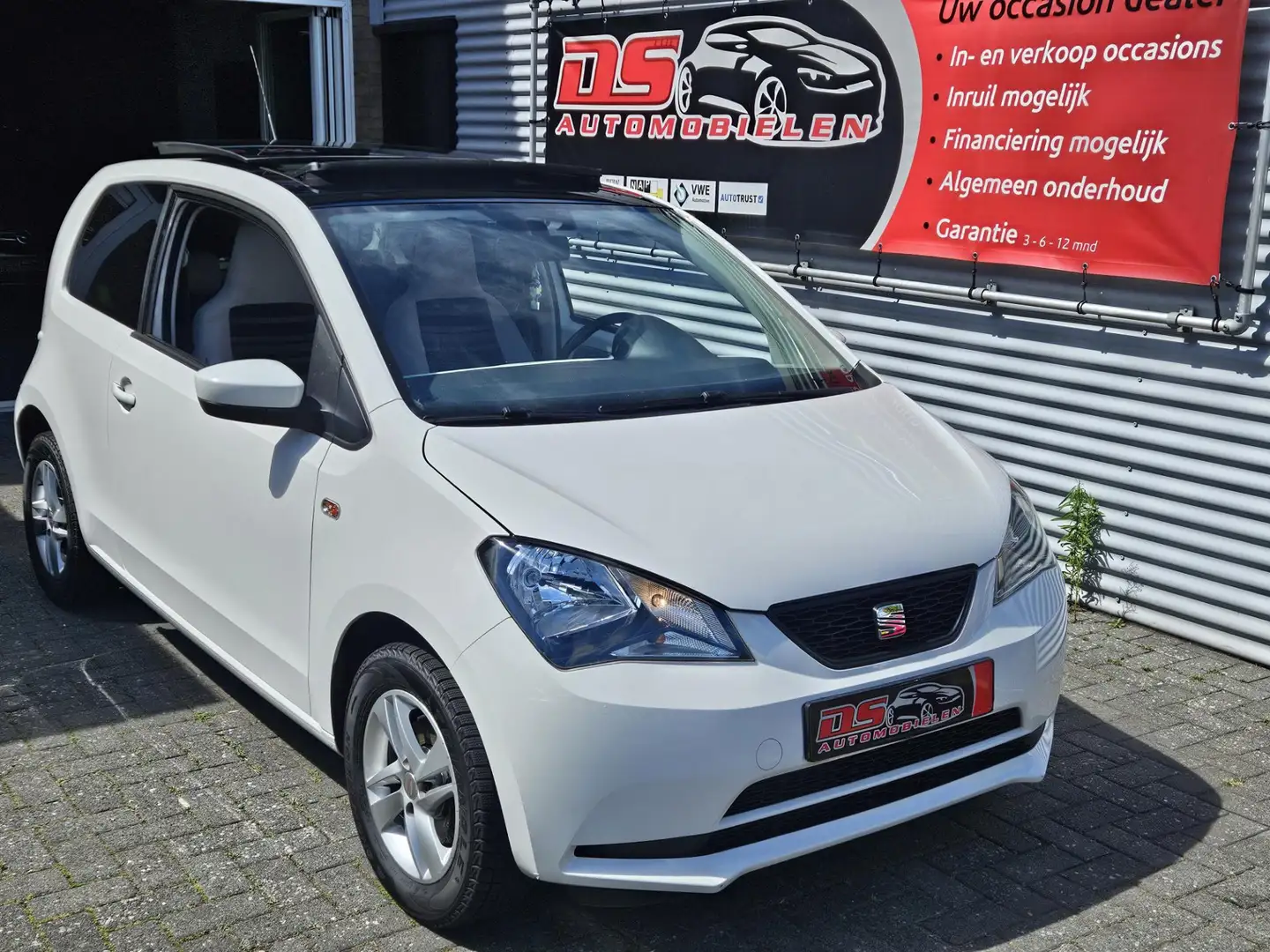 SEAT Mii 1.0 Style *** PANORAMA DAK-SP.WIELEN-CV-STUURBEKR. Wit - 2