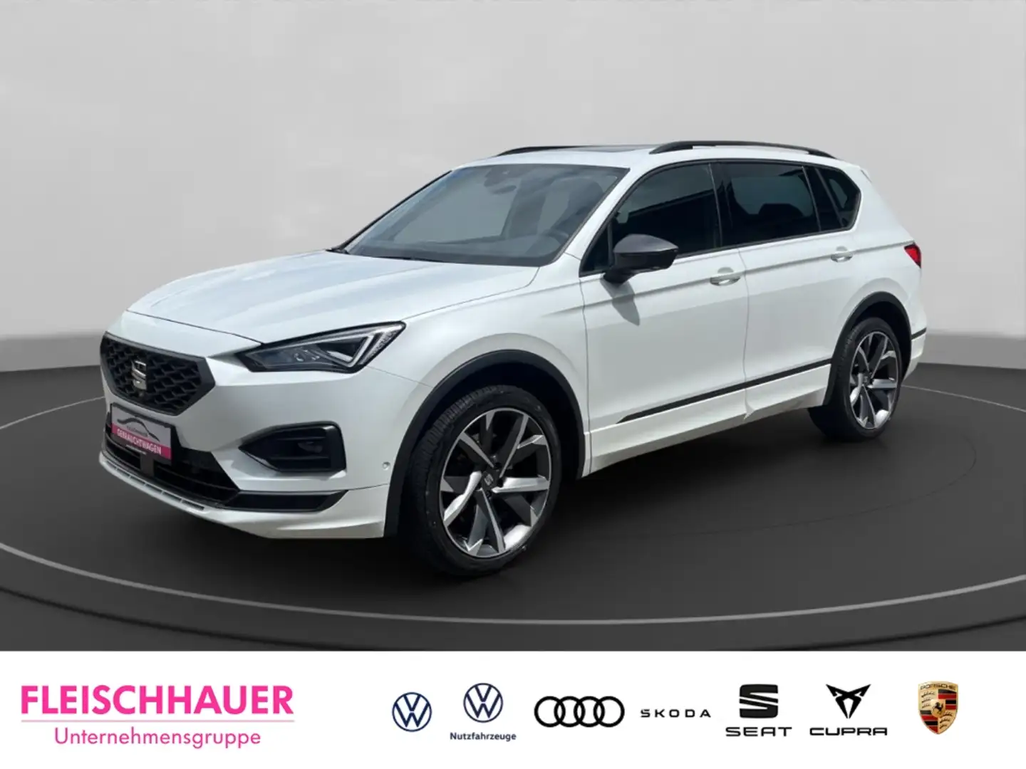 SEAT Tarraco 2.0 TDI FR 4Drive LED Kamera Panorama Navi Biały - 1