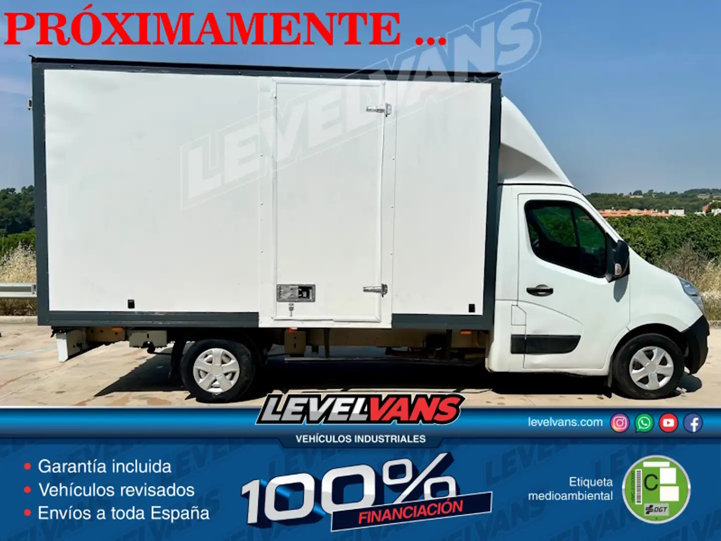 Opel Movano Cajón G.V. 22m3 2.3CDTI L4H1 RD 130 Blanco - 2