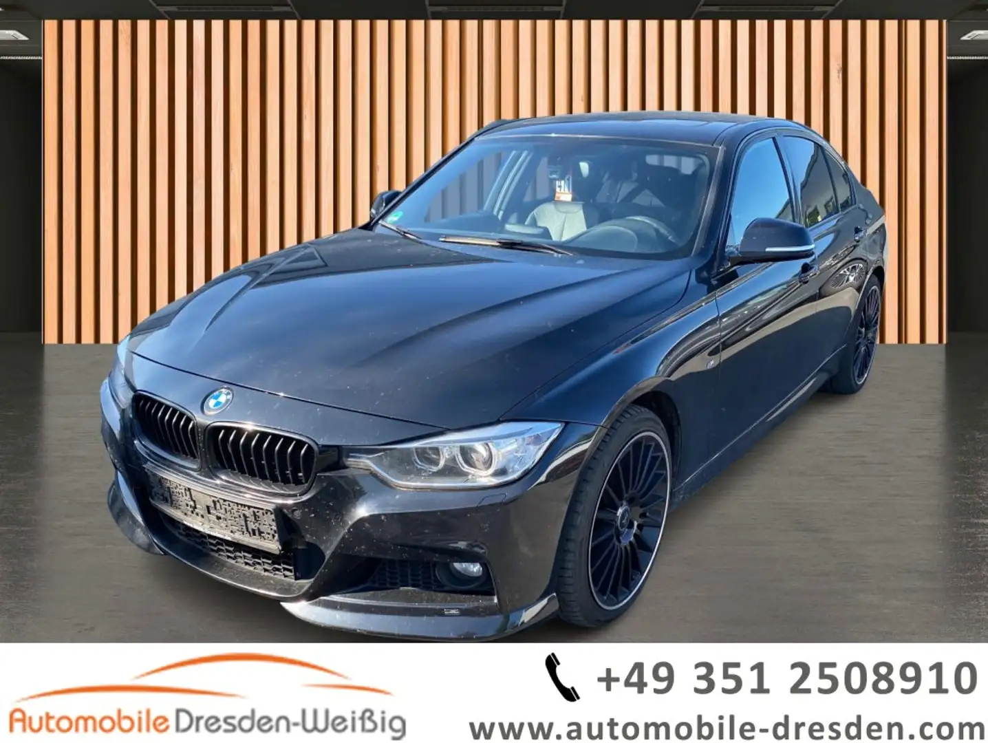 BMW 318 d xDrive*M Sport*Glasdach Schwarz - 1
