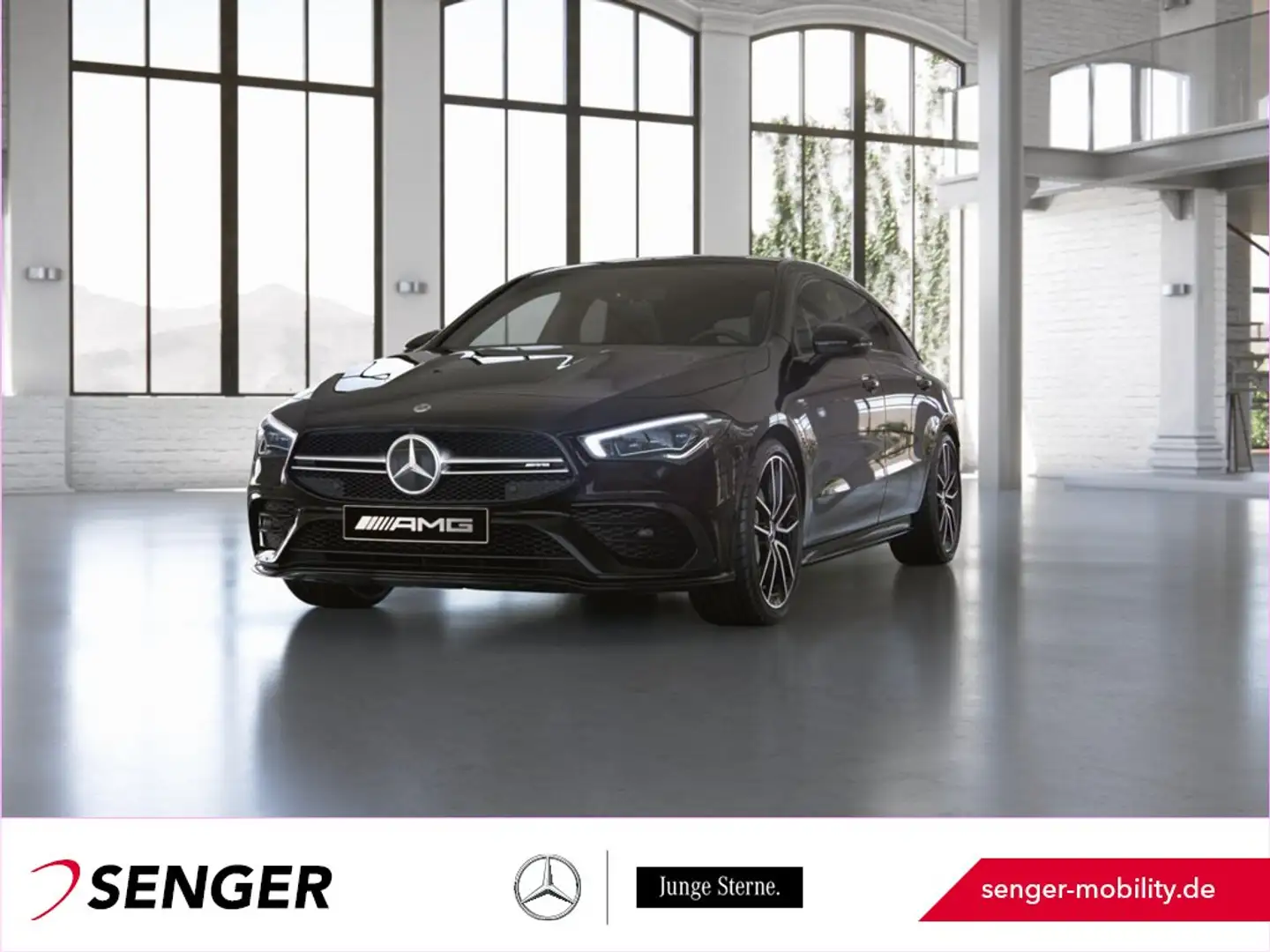 Mercedes-Benz CLA 35 AMG SB 4M Panorama Multibeam-LED Kamera Nero - 1