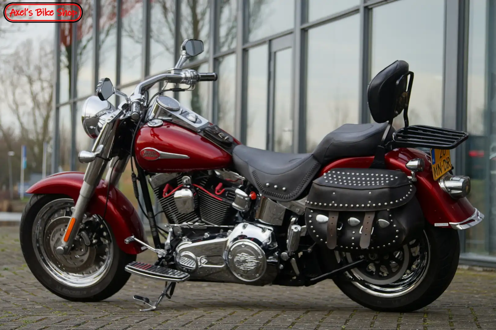 Harley-Davidson Fat Boy FLSTF Roşu - 2