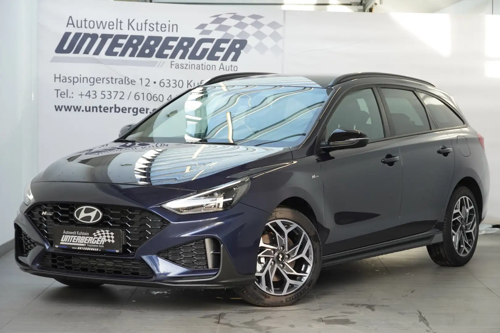 Hyundai i30 Kombi 1.0 T-GDI N-Line Bleu - 1