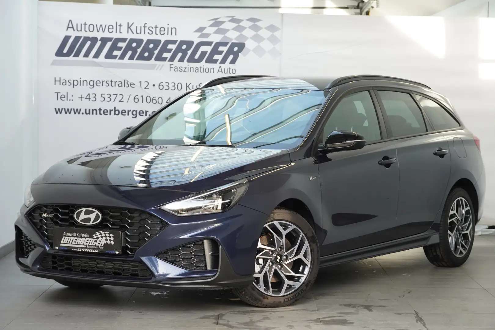 Hyundai i30 Kombi 1.0 T-GDI N-Line Bleu - 2