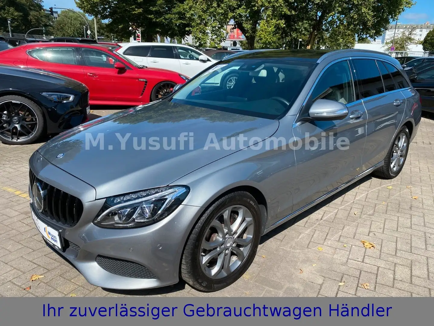 Mercedes-Benz C 250 BT T 7G-TR AVANTGARDE DISTRONIC|COMAND|AHK Silber - 1