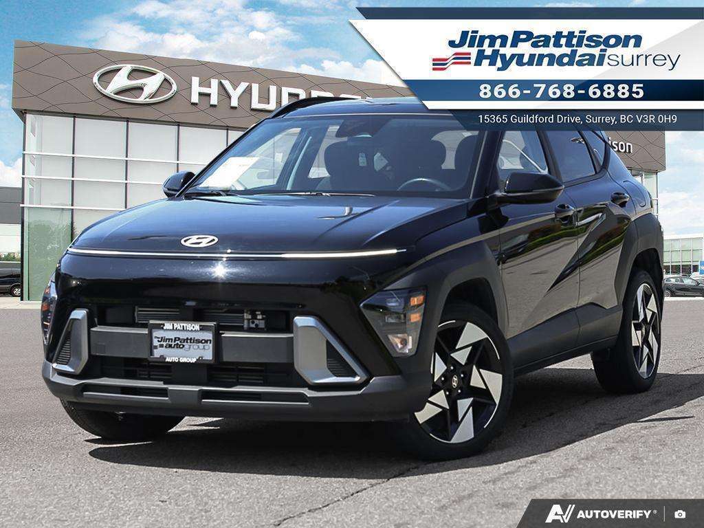 Black 2025 Hyundai Kona SUV / Crossover  Automatic