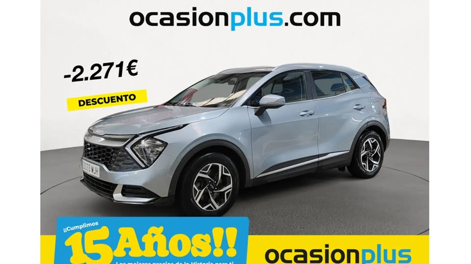 Kia Sportage 1.6 CRDi MHEV Business 4x2 136 Argent - 1