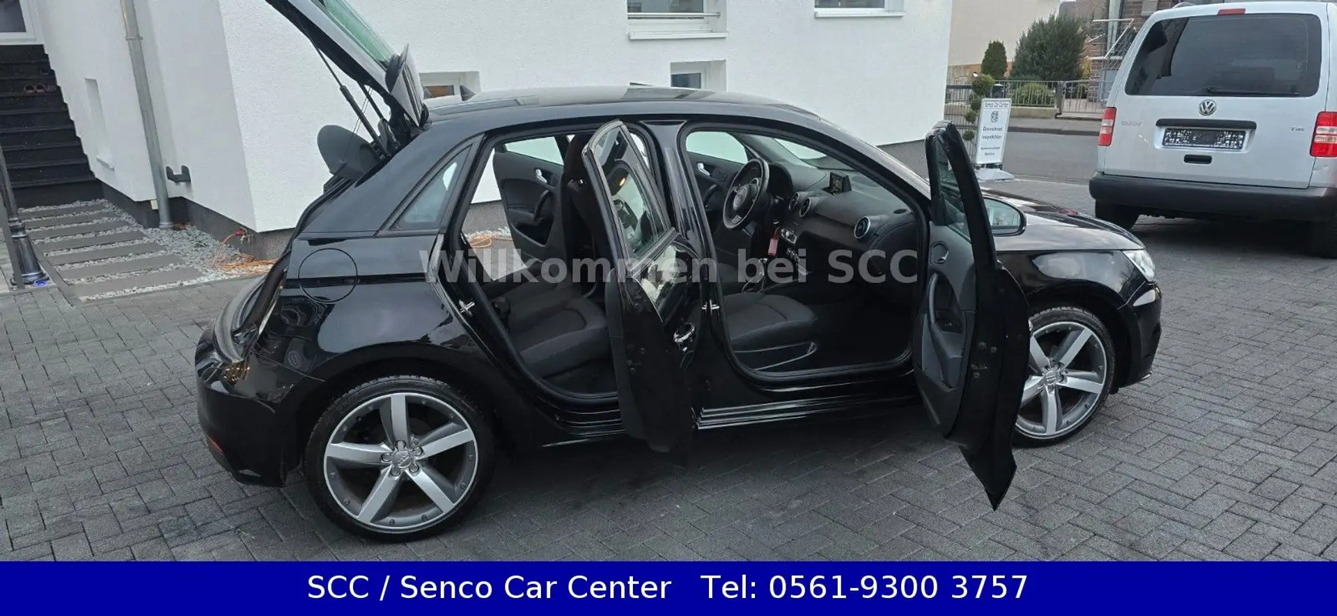 Audi A1 Sportback S-Line 4 TÜRIG Tel: 0561 9300 3757 Nero - 1