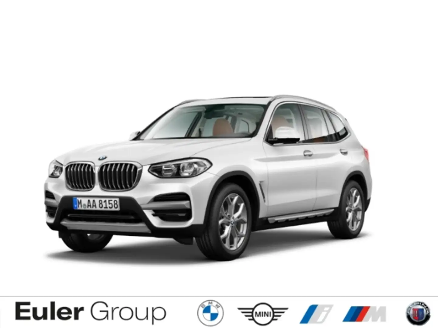 BMW X3 xDrive 20d StandHZG AHK-klappbar Panodach Navi Led Weiß - 1