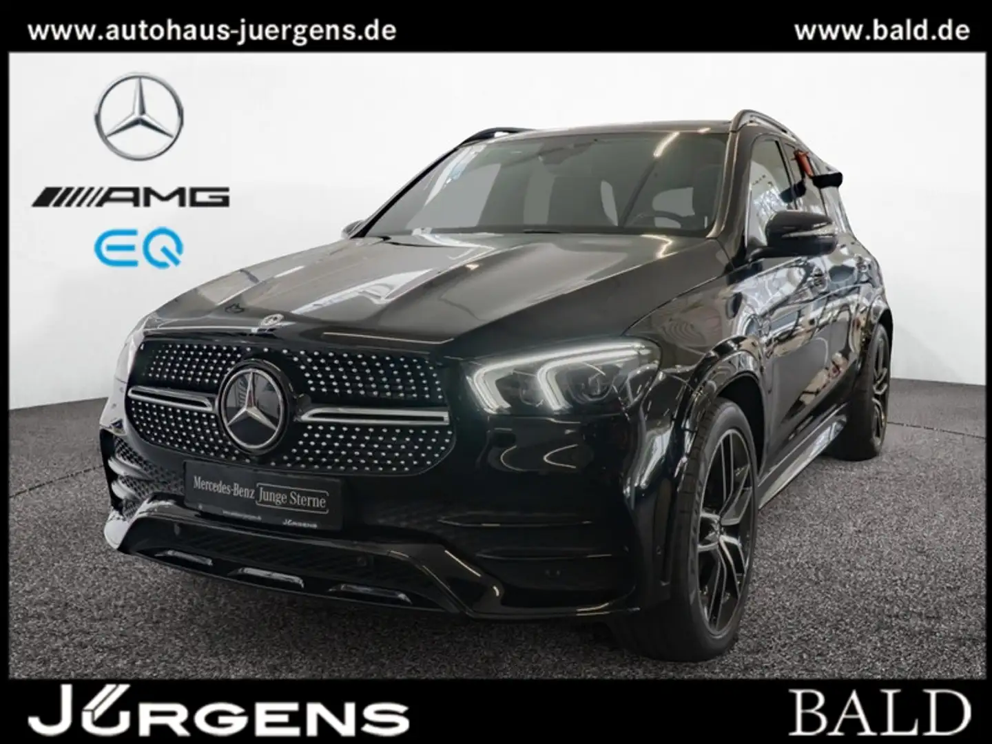 Mercedes-Benz GLE 350 de 4M AMG-Sport/Pano/Burm/AHK/AIR/Night Noir - 2