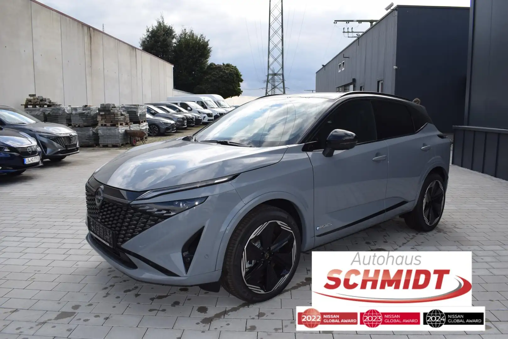 Nissan Qashqai 1.5 VC-T ePower N-Design Komfort+/BOSE Grijs - 1