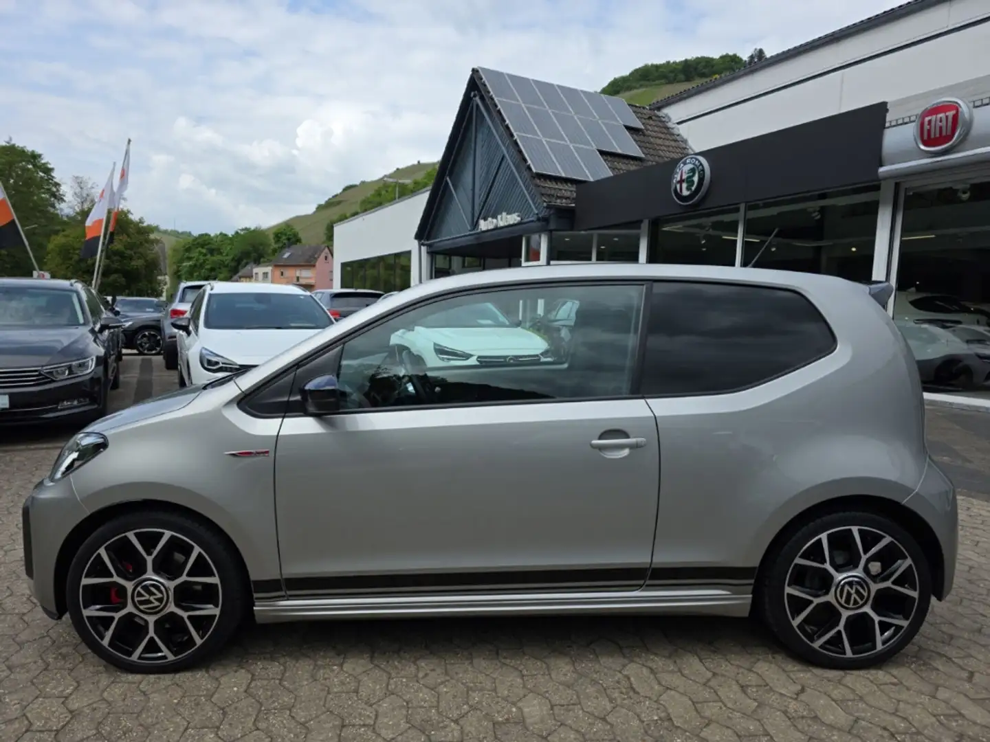 Volkswagen up! 1.0 TSI GTI Top gepflegt! Bluetooth Klima SHZ Argento - 2
