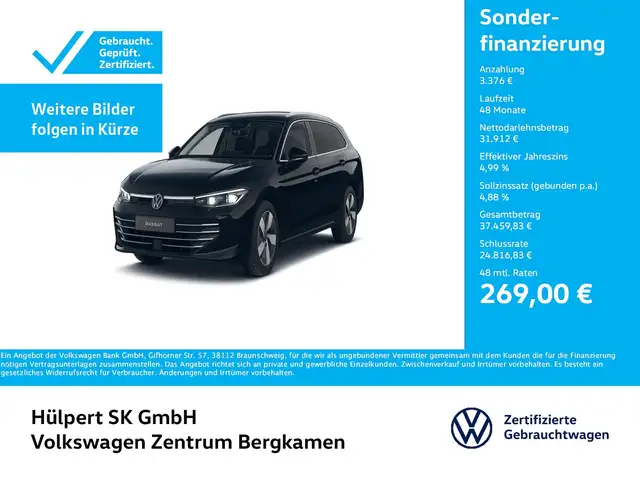 2026 Volkswagen Passat in Black for sale